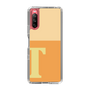 Slim Protection Case［ Original - initial two tone - T orange ］