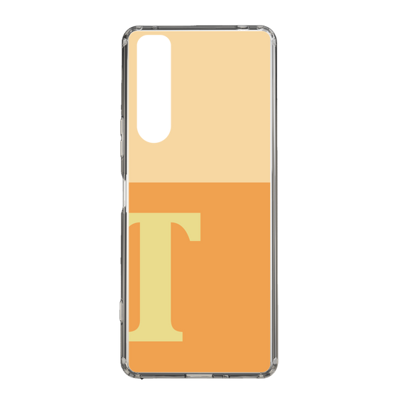 Slim Protection Case［ Original - initial two tone - T orange ］