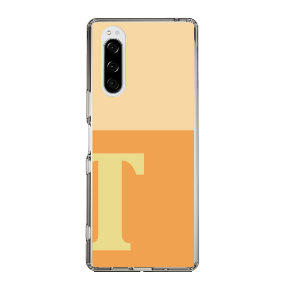 Slim Protection Case［ Original - initial two tone - T orange ］