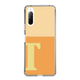 Slim Protection Case［ Original - initial two tone - T orange ］