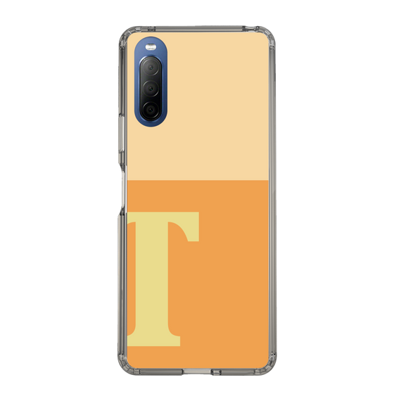 Slim Protection Case［ Original - initial two tone - T orange ］