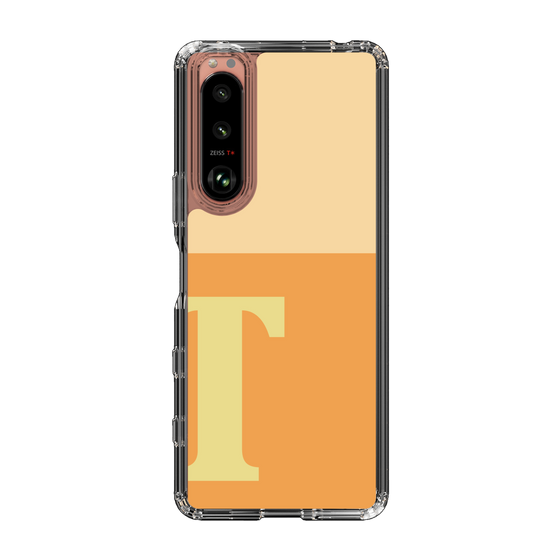 Slim Protection Case［ Original - initial two tone - T orange ］