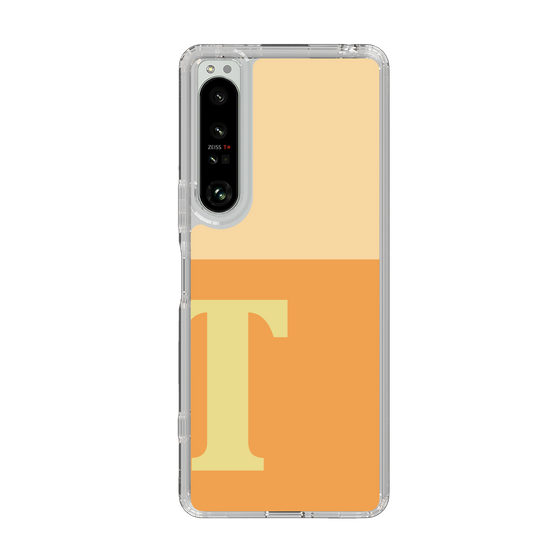 Slim Protection Case［ Original - initial two tone - T orange ］