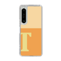 Slim Protection Case［ Original - initial two tone - T orange ］