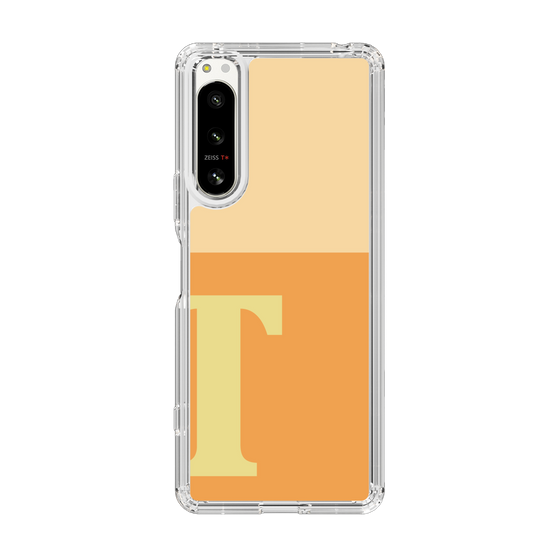 Slim Protection Case［ Original - initial two tone - T orange ］