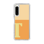 Slim Protection Case［ Original - initial two tone - T orange ］