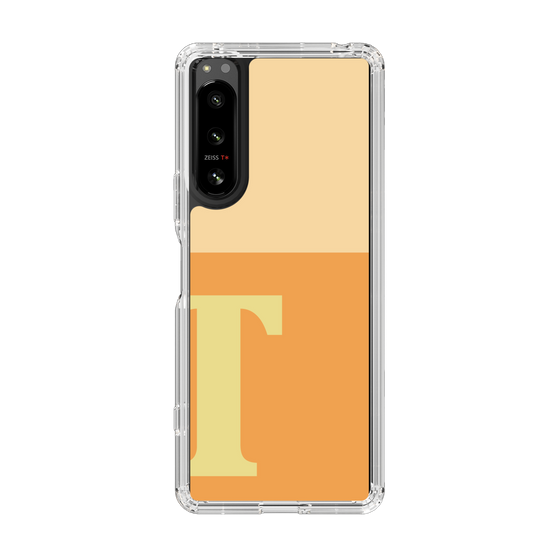 Slim Protection Case［ Original - initial two tone - T orange ］