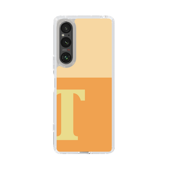 Slim Protection Case［ Original - initial two tone - T orange ］