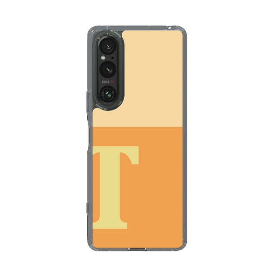 Slim Protection Case［ Original - initial two tone - T orange ］