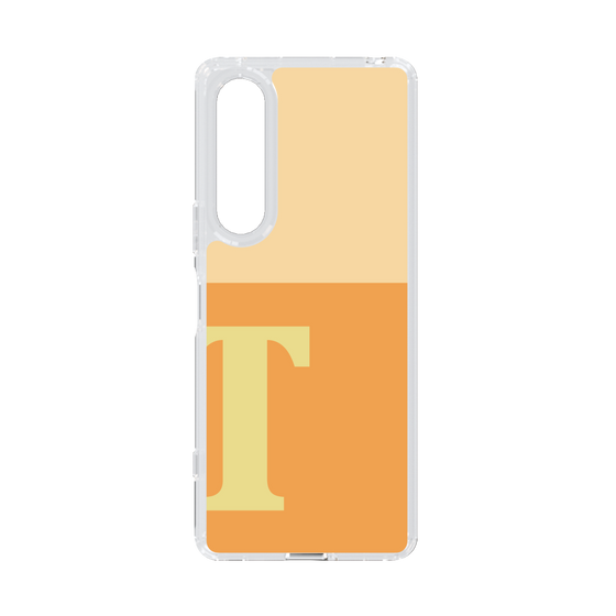 Slim Protection Case［ Original - initial two tone - T orange ］