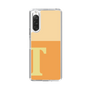 Slim Protection Case［ Original - initial two tone - T orange ］