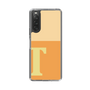 Slim Protection Case［ Original - initial two tone - T orange ］