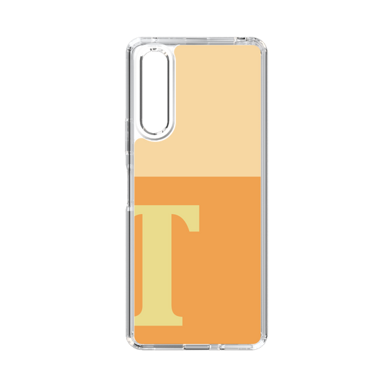Slim Protection Case［ Original - initial two tone - T orange ］