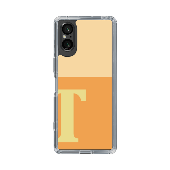 Slim Protection Case［ Original - initial two tone - T orange ］