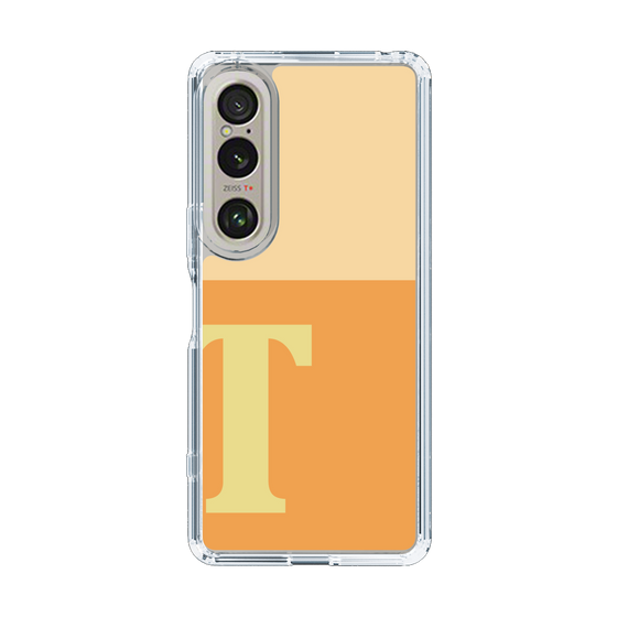 Slim Protection Case［ Original - initial two tone - T orange ］