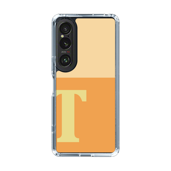 Slim Protection Case［ Original - initial two tone - T orange ］
