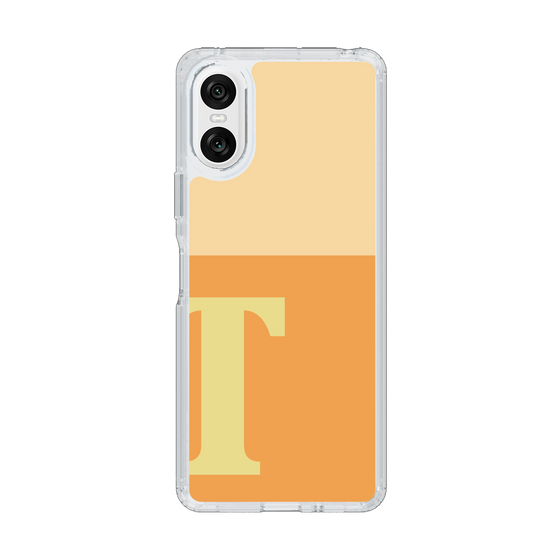Slim Protection Case［ Original - initial two tone - T orange ］