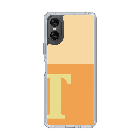 Slim Protection Case［ Original - initial two tone - T orange ］