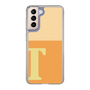 Slim Protection Case［ Original - initial two tone - T orange ］
