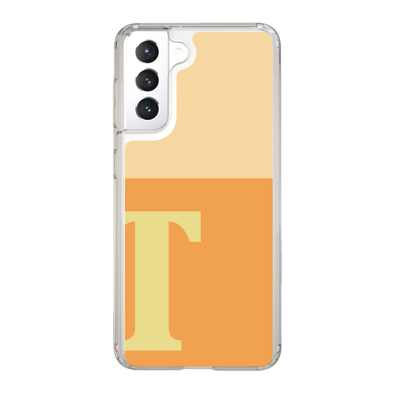 Slim Protection Case［ Original - initial two tone - T orange ］