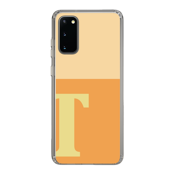 Slim Protection Case［ Original - initial two tone - T orange ］