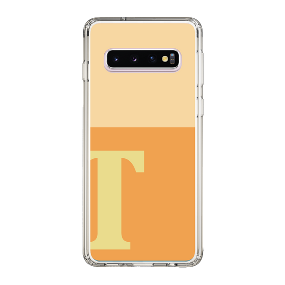 Slim Protection Case［ Original - initial two tone - T orange ］