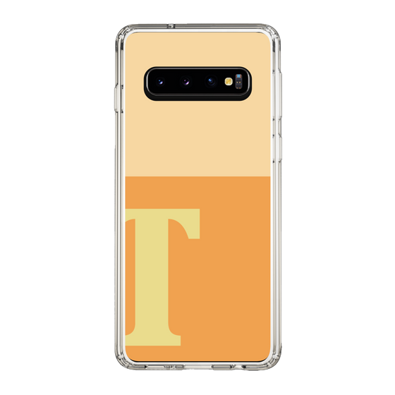 Slim Protection Case［ Original - initial two tone - T orange ］