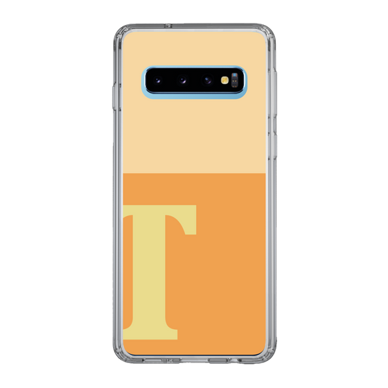 Slim Protection Case［ Original - initial two tone - T orange ］