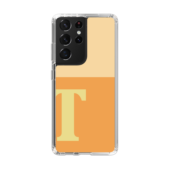 Slim Protection Case［ Original - initial two tone - T orange ］