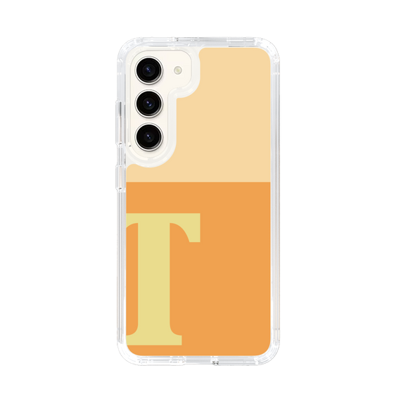 Slim Protection Case［ Original - initial two tone - T orange ］