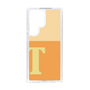 Slim Protection Case［ Original - initial two tone - T orange ］