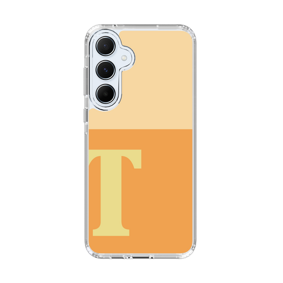 Slim Protection Case［ オリジナル - initial two tone - T orange ］