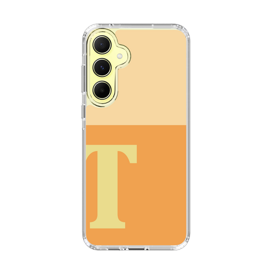 Slim Protection Case［ オリジナル - initial two tone - T orange ］