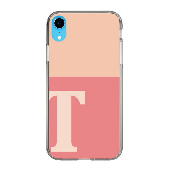 Slim Protection Case［ Original - initial two tone - T pink ］