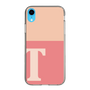 Slim Protection Case［ Original - initial two tone - T pink ］