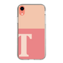 Slim Protection Case［ Original - initial two tone - T pink ］