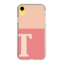 Slim Protection Case［ Original - initial two tone - T pink ］