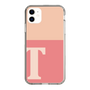 Slim Protection Case［ Original - initial two tone - T pink ］