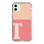 Slim Protection Case［ Original - initial two tone - T pink ］