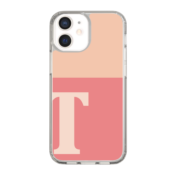 Slim Protection Case［ Original - initial two tone - T pink ］