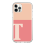 Slim Protection Case［ Original - initial two tone - T pink ］