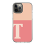 Slim Protection Case［ Original - initial two tone - T pink ］