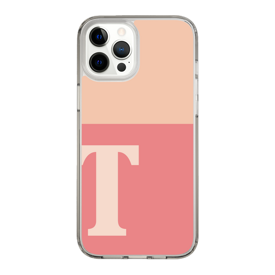 Slim Protection Case［ Original - initial two tone - T pink ］