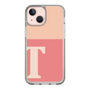 Slim Protection Case［ Original - initial two tone - T pink ］