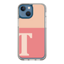 Slim Protection Case［ Original - initial two tone - T pink ］