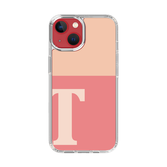 Slim Protection Case［ Original - initial two tone - T pink ］