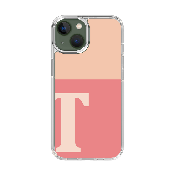 Slim Protection Case［ Original - initial two tone - T pink ］