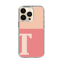 Slim Protection Case［ Original - initial two tone - T pink ］
