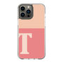 Slim Protection Case［ Original - initial two tone - T pink ］