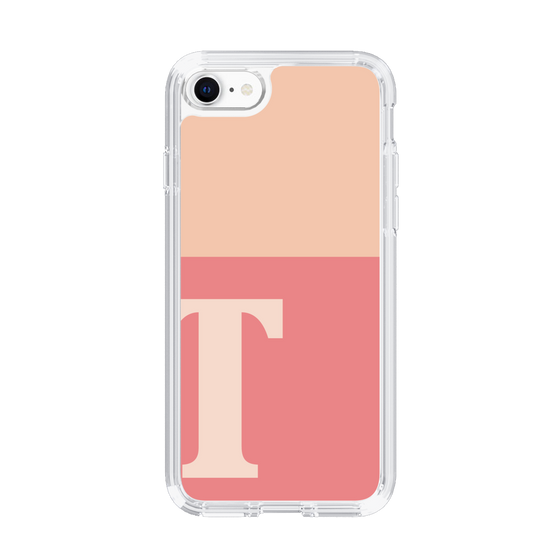 Slim Protection Case［ Original - initial two tone - T pink ］